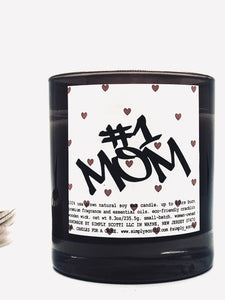 #1 MOM Candle