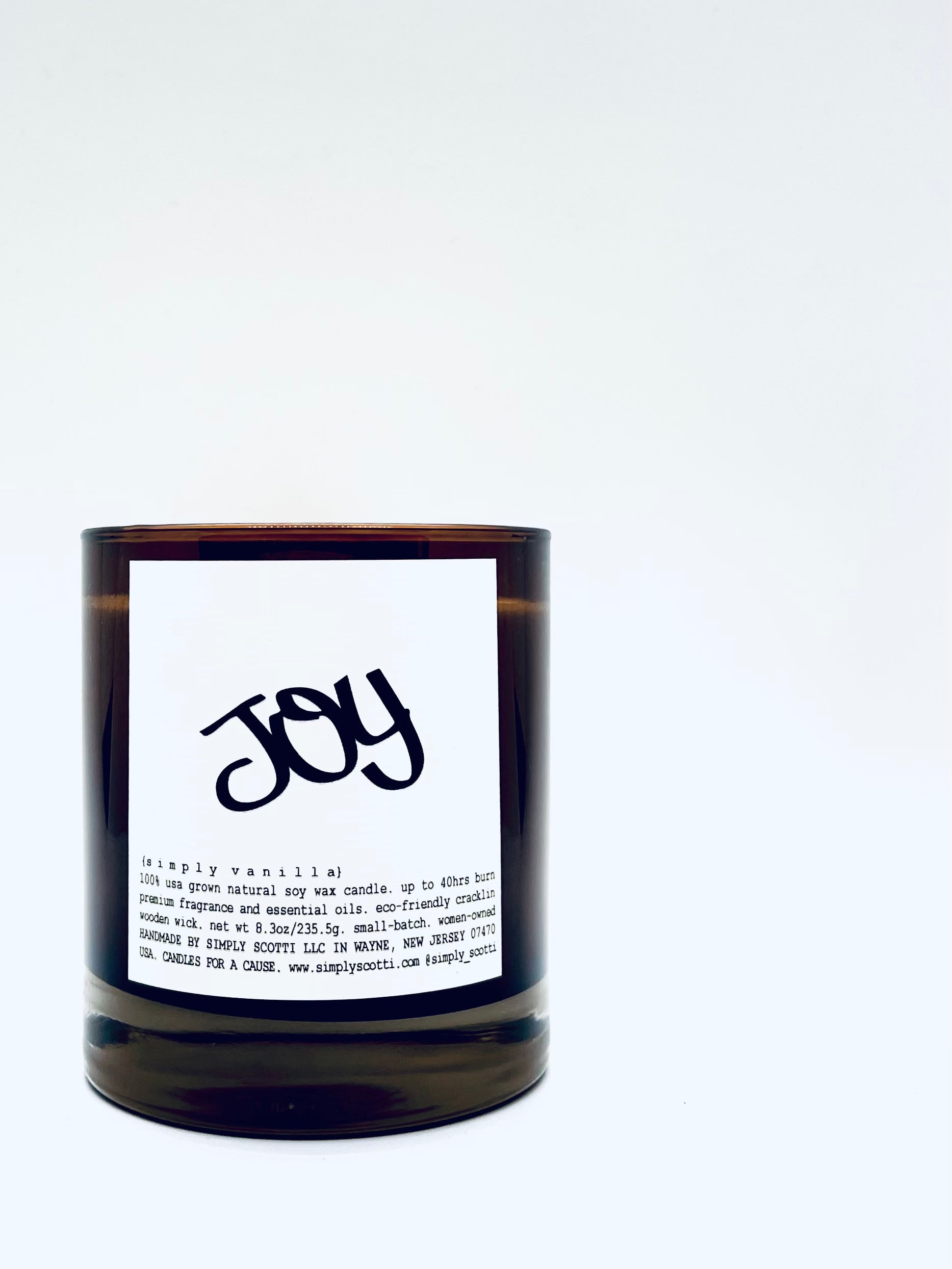 'JOY' Candle