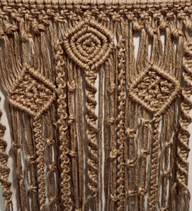 Handmade Jute Macramé Wall Hanging