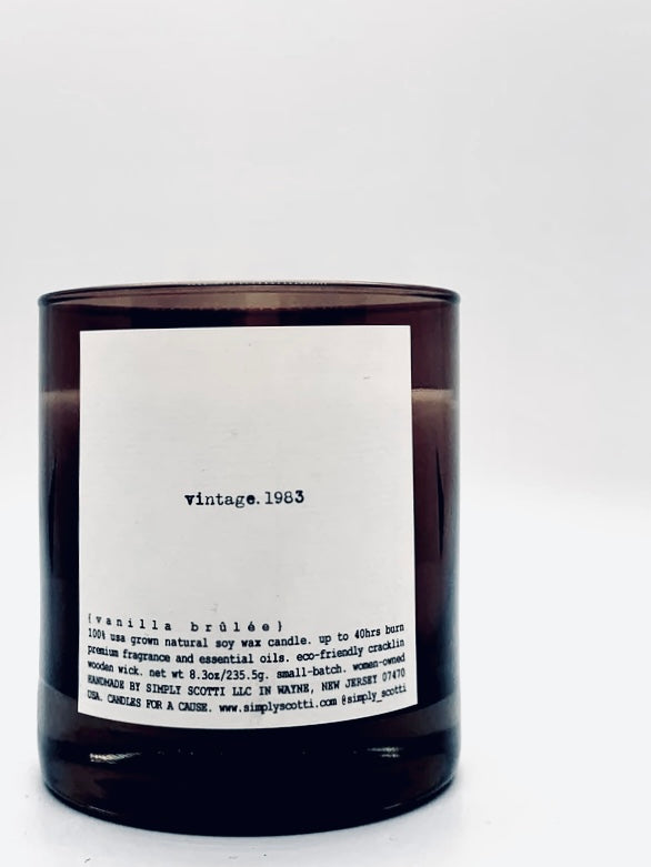 VINTAGE YEAR Candle (Personalized)