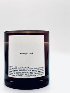 VINTAGE YEAR Candle (Personalized)