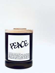 'PEACE' Candle