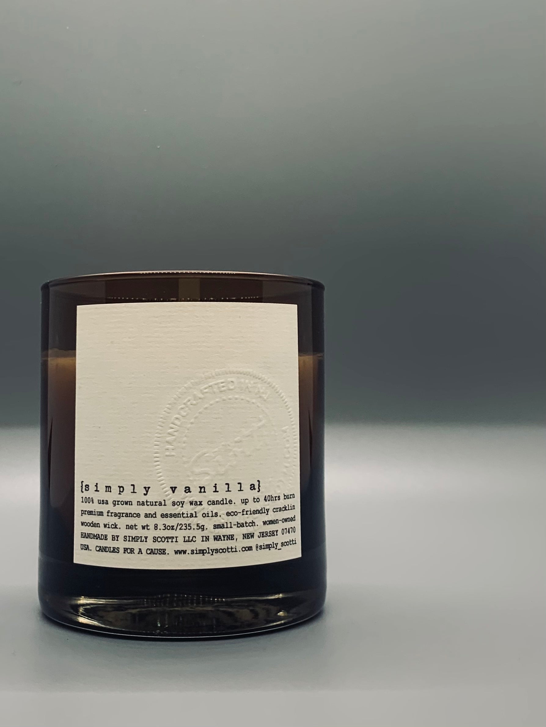 {Simply Vanilla} Signature Candle
