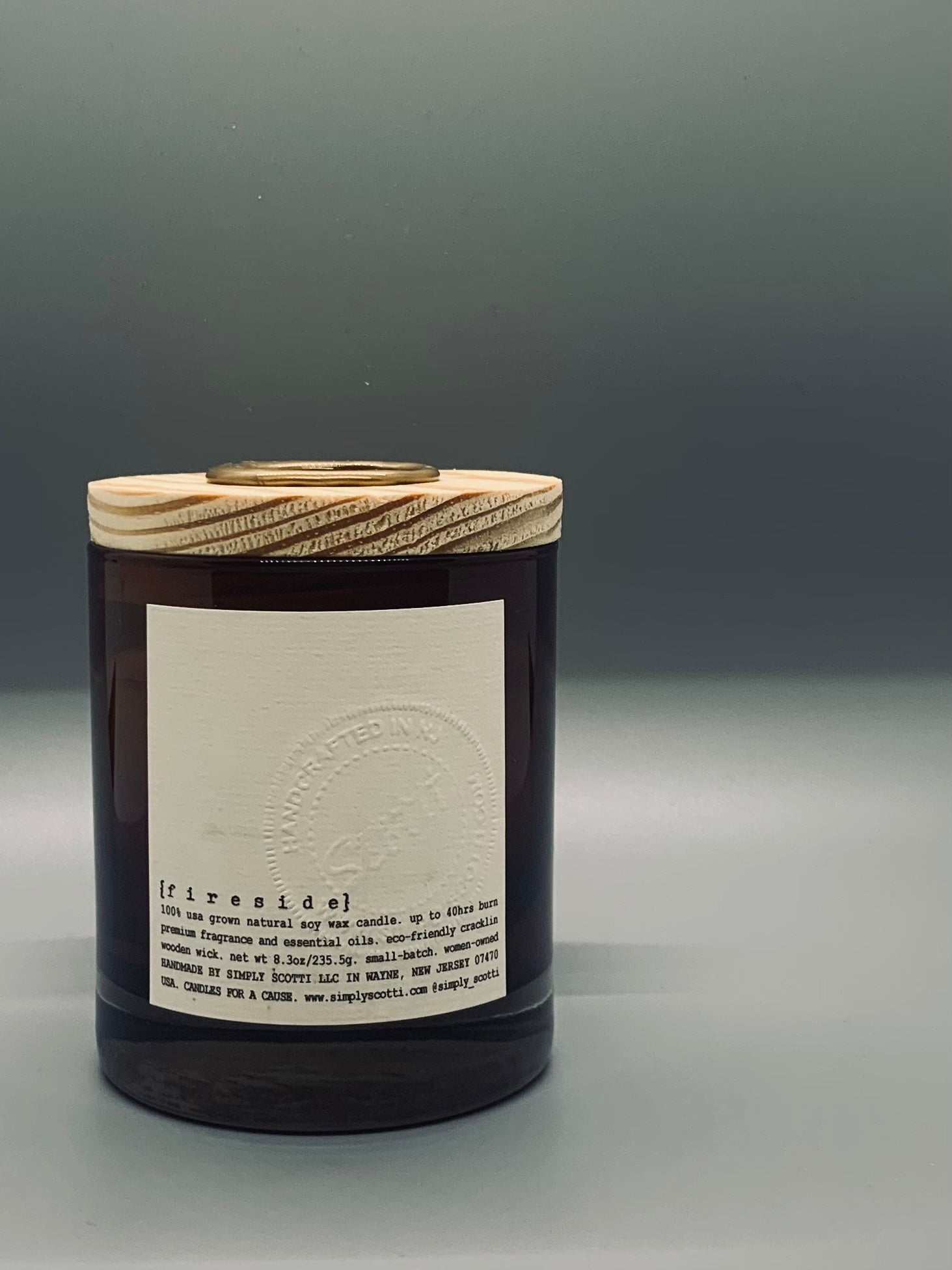 {Fireside} Signature Candle