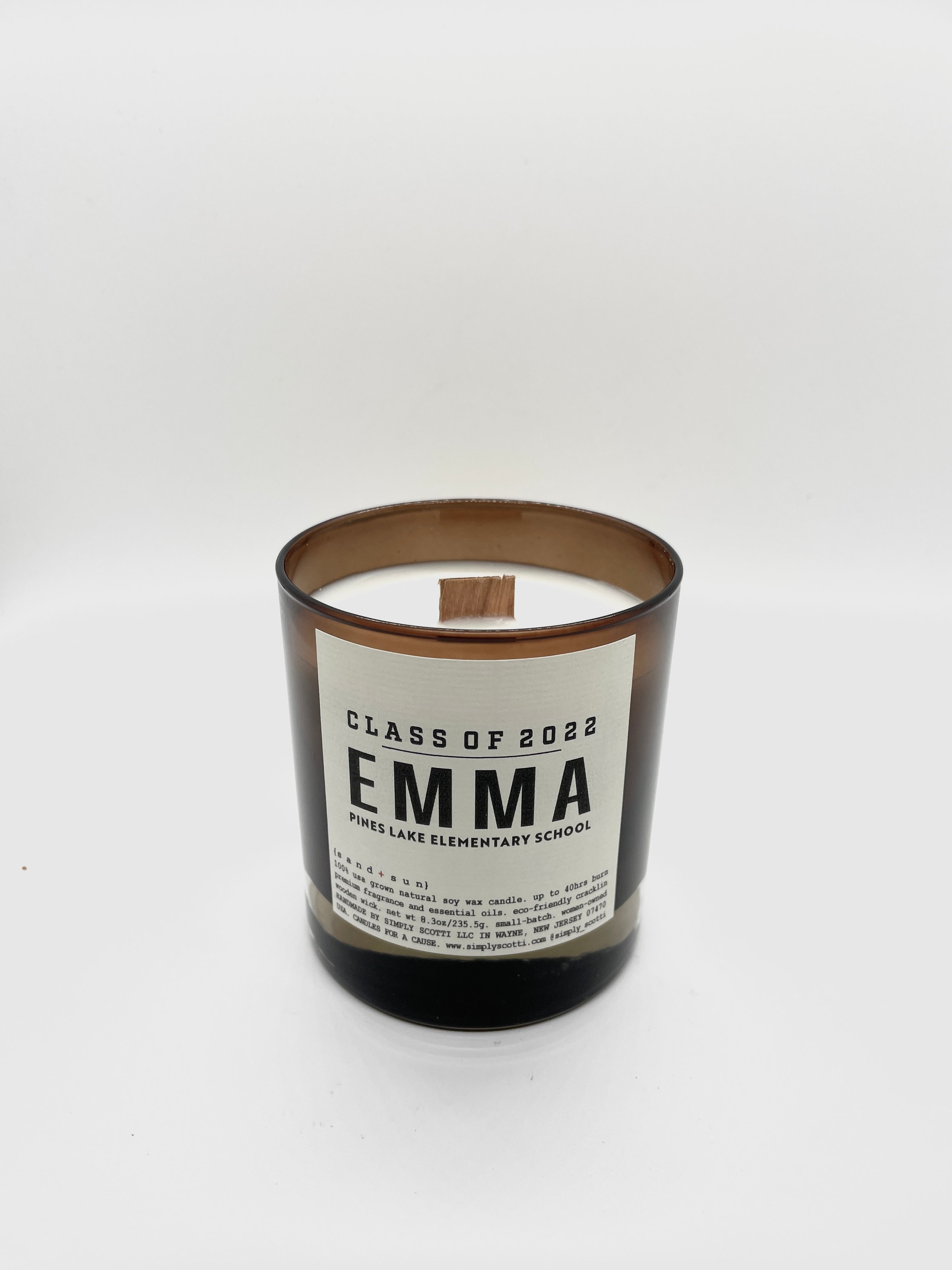 “CLASS OF 2022’ Candle