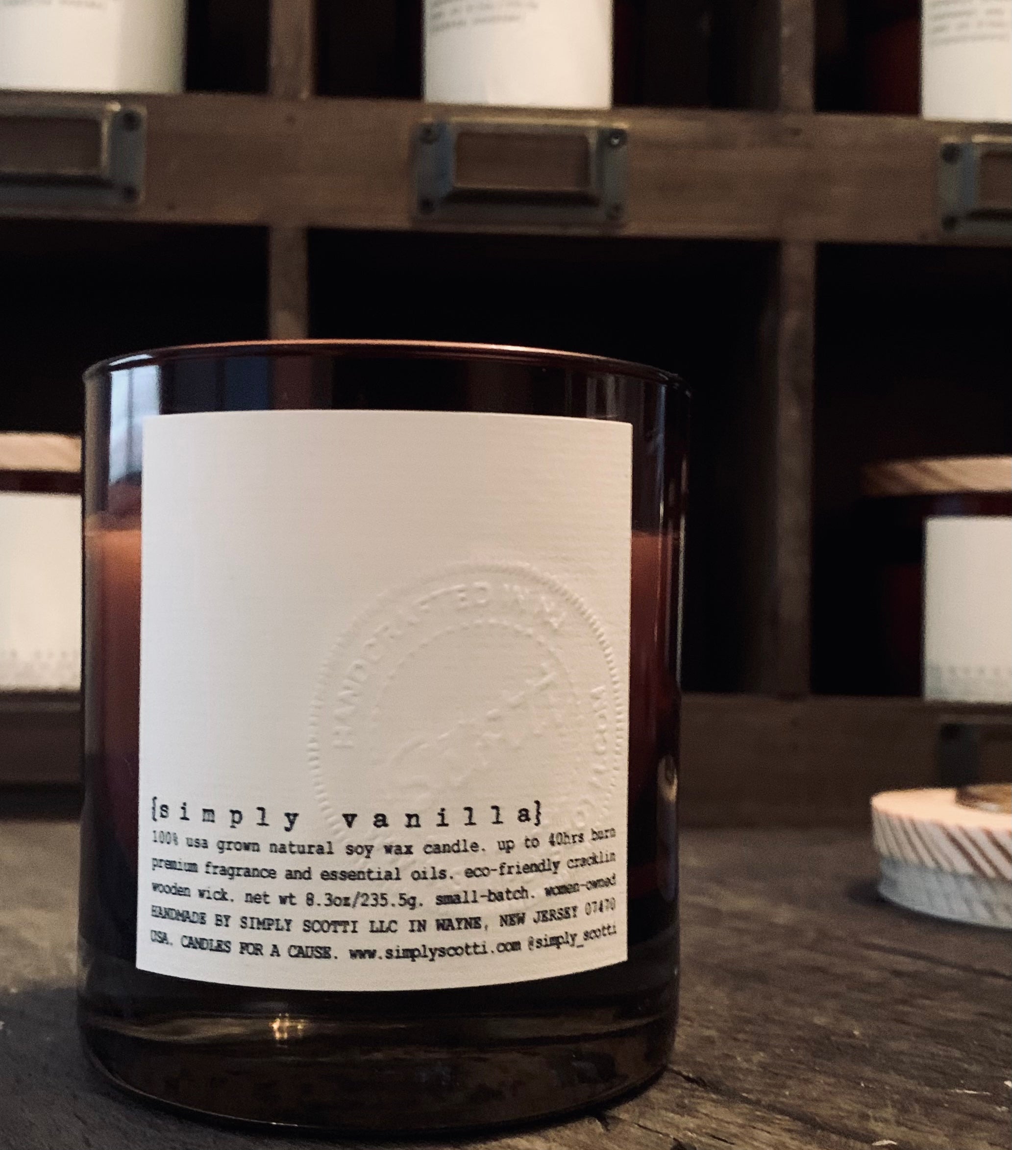 {Simply Vanilla} Signature Candle