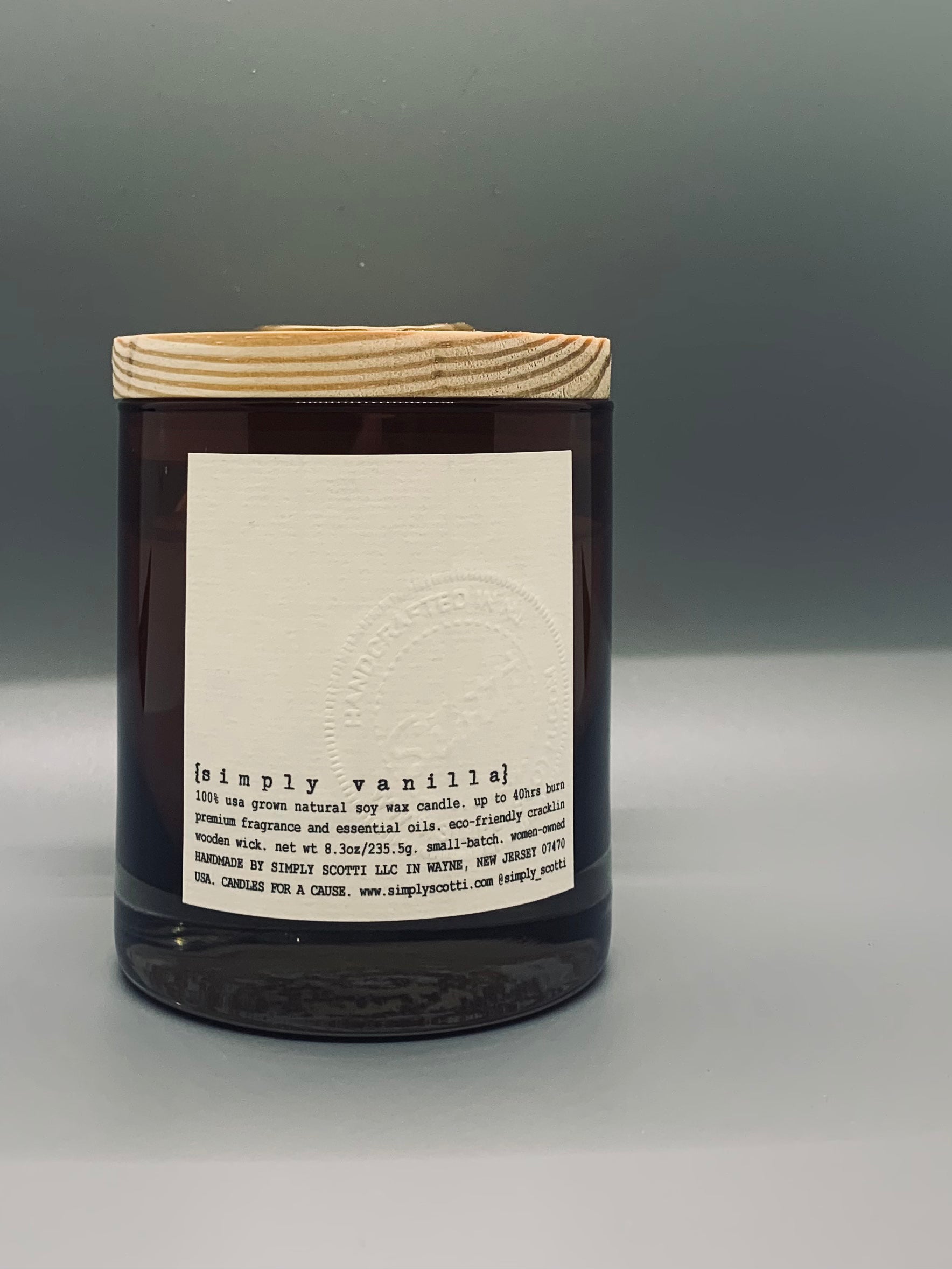 {Simply Vanilla} Signature Candle