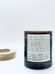 'SISTER' Definition Candle (Personalized)