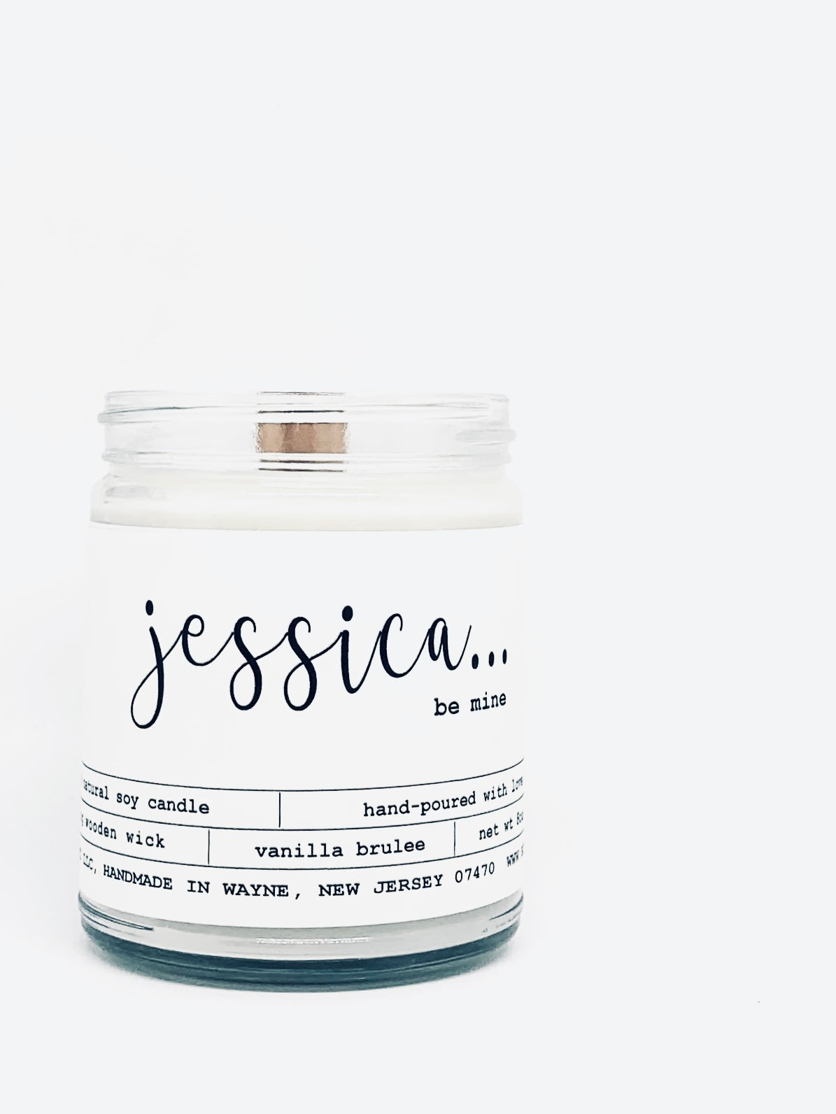 BE MINE Candle (Personalized)