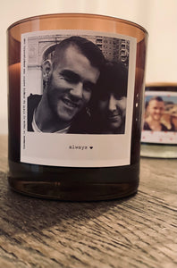 INSTANT PIC Candle (Personalized)