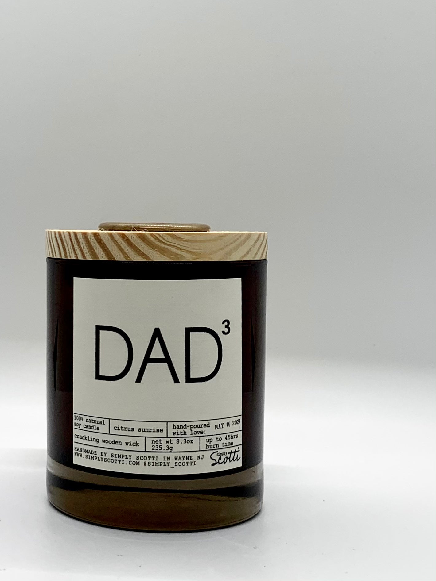 DAD 3 Candle