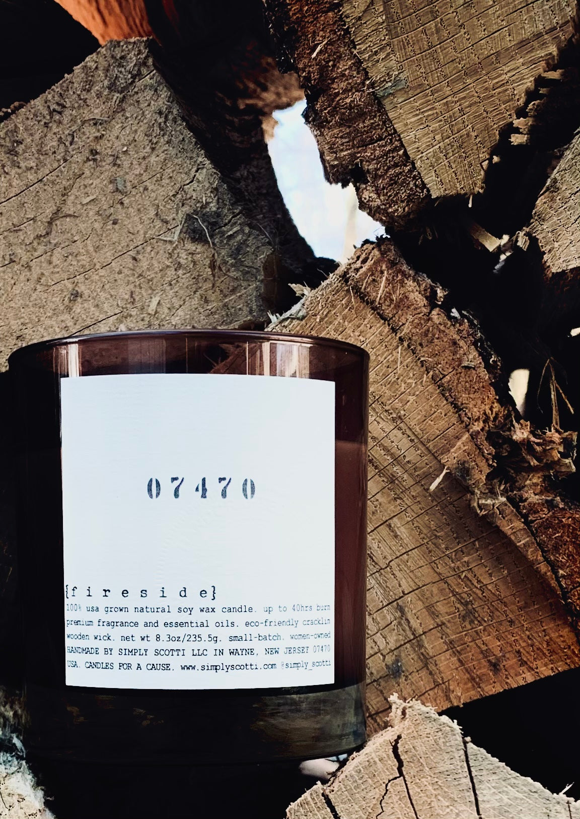 ZIP CODE Candle (Personalized)