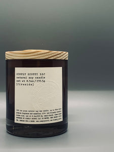 {Fireside} Signature Candle