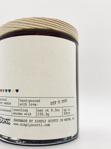 RAINBOW HEARTS Candle