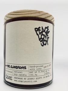 PEACE LOVE JOY Candle (Personalized)